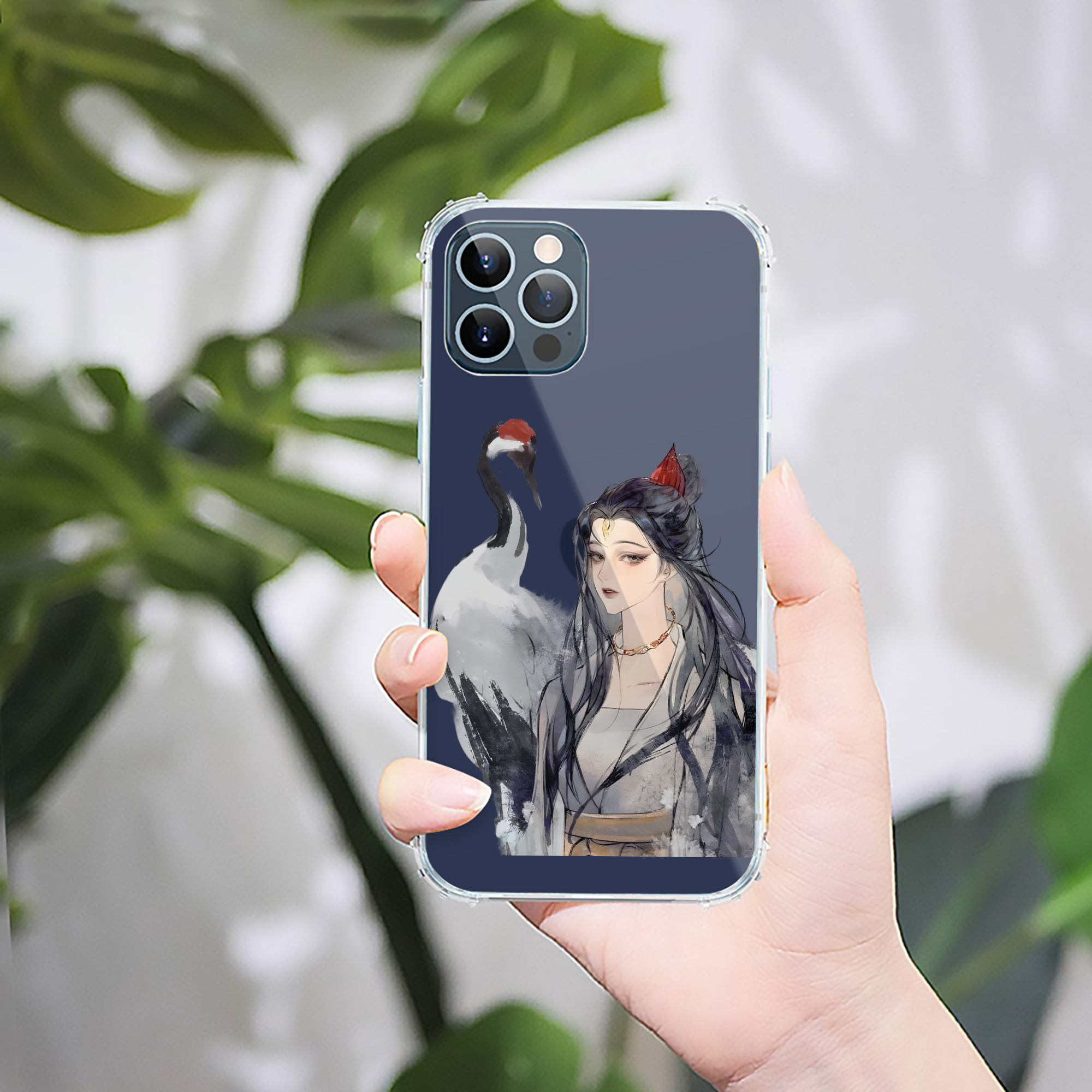 （画像用） Ne Zha 2 ナタ 魔童の大暴れ 【iPhone 12シリーズ対応】透明スマホケース（クリアソフトケース）